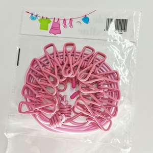 <span class=keywords><strong>Tendedero</strong></span> Invisible de 12 <span class=keywords><strong>Pinzas</strong></span> y 1.82m, Sin Necesidad de Taladrar, Portátil, Retráctil y Plegable para Uso en Interiores/Exteriores/Hotel - Product Image 6