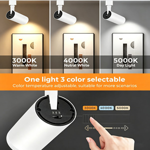 Magnetic LED Framing Projector Zoomable Contour Track Light Adjustable Shaped Beam for Museum Art Gallery Exhibition <b>Lighting</b> ML - Product Image 1