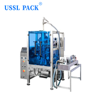 Machine de remplissage et d'emballage verticale haute vitesse TCLB-420P pour la production de boissons, le formage et la scellage de sachets souples pour jus et eau