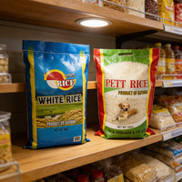 Sacs en plastique pour riz Basmati de 10 kg et 25 kg, vente en gros, fabricant chinois, conception de logo personnalisée