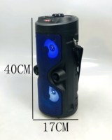 Fabrikanın orijinal taşınabilir güç radyo partiler için aktif USB Karaoke mikrofon makinesi ile harika büyük ekran