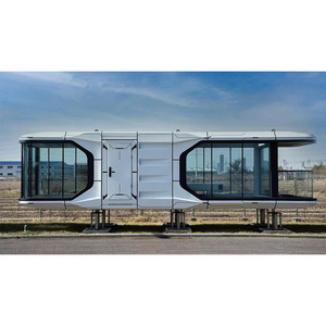 Cabina espacial de lujo modular prefabricada, Sistema Inteligente, nave espacial, casas prefabricadas portátiles, casa contenedor de estructura de acero - Product Image 5