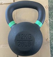 Vente en gros kg ensembles de kettlebell Kettlebell en fonte de couleur pour le fitness et l'entraînement physique