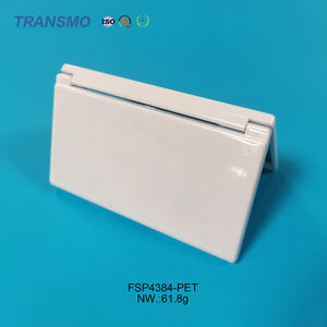 Nouvelle <span class=keywords><strong>palette</strong></span> de fard à paupières carrée personnalisée emballage de 3 couleurs <span class=keywords><strong>Palette</strong></span> de fard à joues de maquillage avec emballage de poudre à haute teneur en pigment miroir - Product Image 1