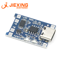 Module de charge de batterie au lithium TP4056 1A avec protection contre les surcharges et les décharges excessives, BMS Type-C / Micro USB