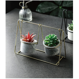 Support en métal pour Vase de plantes, décoration de maison élégant, 1 pièce - Product Image 4