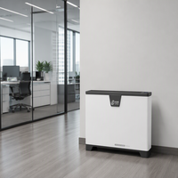 Unité de ventilation verticale apparente haute efficacité 340-2380 m³/h avec faible niveau sonore 42 dBA et moteur IP55 pour CVC commercial