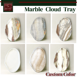 Plateau en <span class=keywords><strong>marbre</strong></span> GOLDKING résistant à l'usure et facile à nettoyer, organiseur de rangement élégant pour dressing, porte-bougie, porte-bijoux - Product Image 5