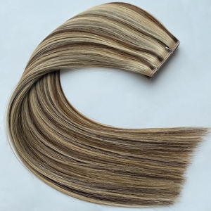 2026 Haiyi Hair Qualité Supérieure Trame <span class=keywords><strong>XO</strong></span> sans colle, sans ruban adhésif ni couture, peut être coupée, rangée de perles discrète - Product Image 5