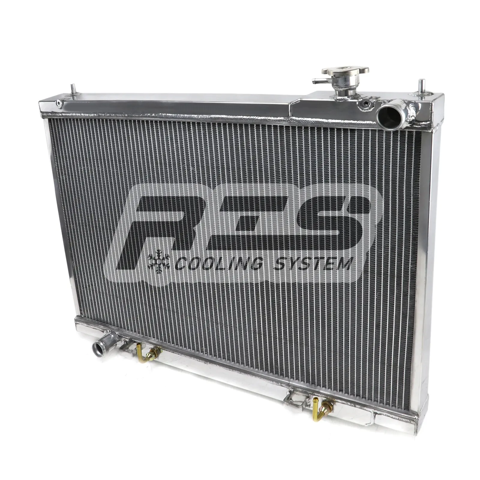 אלומיניום סגסוגת רדיאטור מהירות עד חום פיזור עבור אינפיניטי FX35 G35 2003-2008year 2Row