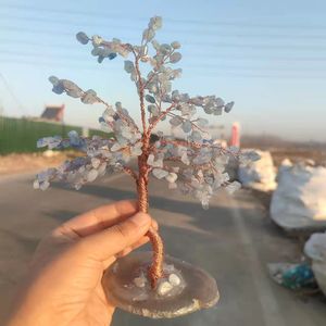<b>Crystal</b> Chip <b>Tree</b> Money <b>Tree</b> Ornament Home Decoration Free Form East China Sea Origin - Product Image 4