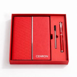 Premium A5 Notebook <b>Pen</b> <b>Refill</b> Gift Set, Custom Branding, Luxury Rigid Box + Gift Bag for Client Gifts - Product Image 6