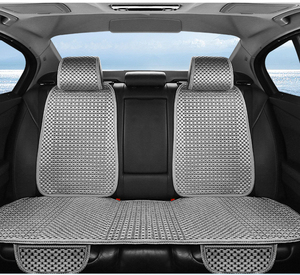 Housses de siège de voiture <span class=keywords><strong>1</strong></span> place Classic Ice Silk Universal Saddle Half Pack pour Es350 Renault Sportage Accent Ecosport Lulu An11 - Product Image 5