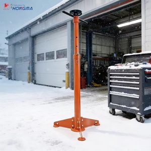 Support de levage robuste de 3/4 tonne à grande portée avec roues et pédale pour le levage de boîtes de vitesses automobiles - Product Image 4