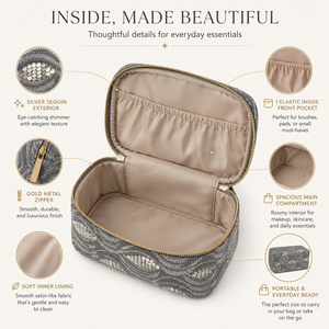 Kit Cosmetico Change Notorious, Borse per il Trucco Idrosolubili Multiuso, Borsa da Toilette Cosmic Timely per Lunghi Viaggi - Product Image 4