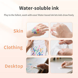 KHY 12-Colorsプロフェッショナル描画水彩アートマーカーセット水彩ペンソフトブラシ付き絵画用ヒント - Product Image 6