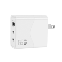 Produk trendi pengisi daya Cepat model pribadi, pengisi daya model pribadi Pin lipat port usb Tipe c ganda PD 50W 5V 3A