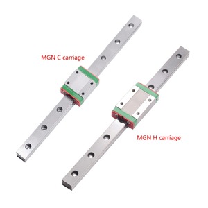 Các Bộ Phận CNC MGN7 300 350 400 450 500 600 800 Mm Thu Nhỏ Trượt Đường Sắt Tuyến Tính 1pcMGN7 Tuyến Hướng Dẫn + 1pcMGN7H vận Chuyển - Product Image 2