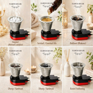 Quemador de Alcanfor Kapoor Dani Clásico Hecho a Mano, Ecológico, de Acero Inoxidable, para Puja, Oración, Fragancia para el Hogar, Aromaterapia y Rituales - Product Image 4
