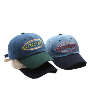 หมวกเบสบอลผ้าฝ้าย 5 ชิ้น คุณภาพสูง ระบายอากาศได้ดี สวมใส่สบาย เหมาะสำหรับกีฬา กิจกรรมกลางแจ้ง ท่องเที่ยว  รับสกรีนโลโก้ - Product Image 1