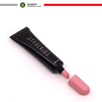 Tubes de gloss à lèvres personnalisés haut de gamme, design élégant et féminin, mignon et original, nouvelle collection 2026, emballage de maquillage, impression offset, LDPE, tube souple.