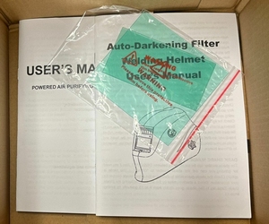 <span class=keywords><strong>Masque</strong></span> à air frais rechargeable avec filtre TH2 pour la <span class=keywords><strong>soudure</strong></span>, protection <span class=keywords><strong>respiratoire</strong></span> facilement réutilisable - Product Image 4