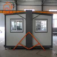 Casa Contenedor Expandible de Doble Ala Resistente al Viento, Diseño Personalizado, Casa Prefabricada para Alojamiento en Áreas Escénicas al Aire Libre