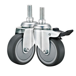 2 ''3'' 4 ''<span class=keywords><strong>Medium</strong></span> Light <span class=keywords><strong>Duty</strong></span> TPR <span class=keywords><strong>Caster</strong></span> Nicht markierende Räder Rollen Industrielle Handwagen rolle - Product Image 3