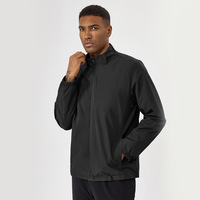 Erkekler suya dayanıklı ceket Slim Fit iş rahat günlük giyim rüzgar geçirmez dayanıklı erkek ceket