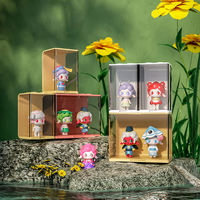 Boîte de rangement pour poupée Lego, boîte de rangement transparente à empiler, boîte d'affichage