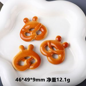 Modelo de Pan Alcalino Miniatura Hecho a Mano - Croissant, Baguette, Accesorios de Decoración DIY, Juguetes de Cocina en Miniatura - Product Image 6