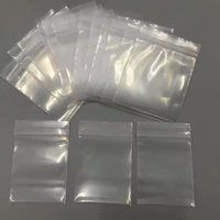Tas makanan ritsleting murah mudah terurai Logo kustom kantung Zip kantong kunci tas plastik