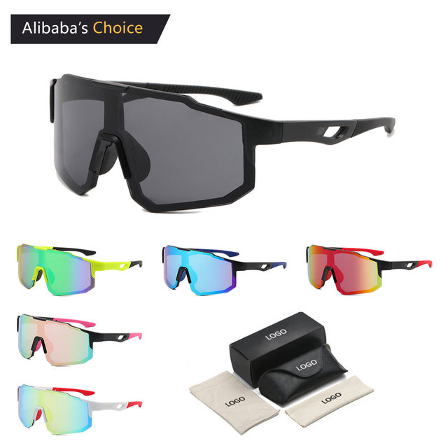 Hot Sell New Luxury Design Outdoor Sports Eyewear OEM Custom Logo Half Rimless Sport Sunglasses for Men and Women