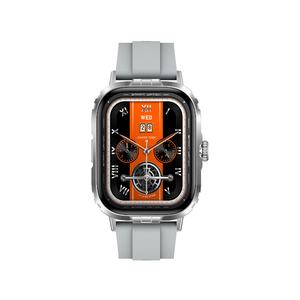 HKSF K61 Smart <b>Watch</b> 2.01"TFT Screen Chipset JL7012F6 230mAh Battery Silicone straps Metal <b>case</b> - Product Image 2