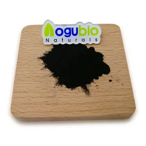 AOGUBIO supply Superfood Powder Black Pigment Organic Bamboo Charcoal Edible Vegetable Carbon Black Powder