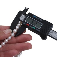 Perles d'eau douce naturelles en gros de 6 à 7 mm : Perles ovales en forme de riz pour la fabrication de bijoux DIY