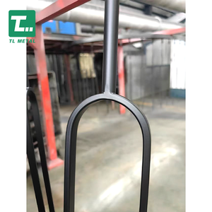 Diseño Moderno TL con Balaustre Ovalado Sólido <span class=keywords><strong>de</strong></span> Hierro Plano y Diseño <span class=keywords><strong>de</strong></span> <span class=keywords><strong>Escalera</strong></span> <span class=keywords><strong>de</strong></span> Tubo Redondo Hueco en Ambos Extremos - Product Image 5