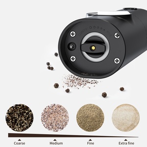 100ml Rechargeable Electric Salt and <b>Pepper</b> <b>Grinder</b> Set Usb Automatic Gravity Salt and <b>Pepper</b> <b>Grinder</b> Set - Product Image 2
