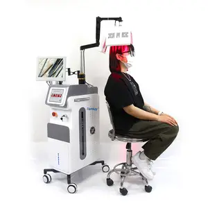 Trattamenti del cuoio capelluto 650nm led laser macchina per la ricrescita dei capelli macchina per il trattamento dei capelli e del cuoio capelluto