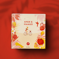 Customizable Color Size Ice Cream Box Eco-Friendly Grey Board Paper Hot Stamping UV Coating OEM Design for Frozen Food Packaging