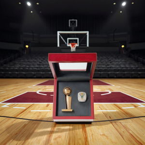 N.B .. 2021 <span class=keywords><strong>Milwaukee</strong></span> <span class=keywords><strong>Bucks</strong></span> Championship Ring Juego de trofeos de baloncesto, anillo de moda deportivo de alta calidad Aniversario coleccionable - Product Image 6
