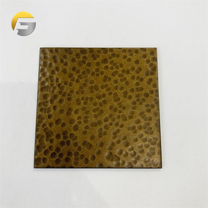 Hoja de acero inoxidable con patrón de placa de metal martillado-Solución <span class=keywords><strong>antideslizante</strong></span> para pisos y peldaños de escaleras - Product Image 1