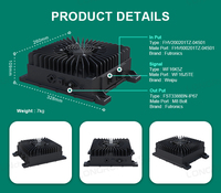 Convertisseur DC-DC automobile étanche IP67 3000W avec communication CAN pour alimentation auxiliaire de véhicule électrique