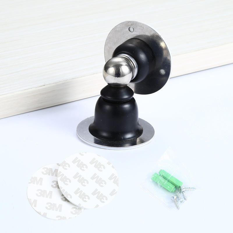 Noir (avec colle et vis)