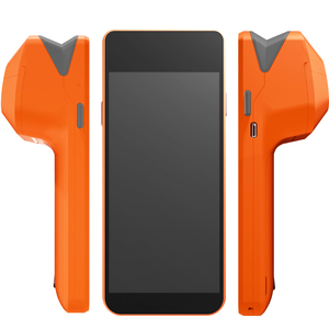 Newpas N2 Terminal <span class=keywords><strong>PDA</strong></span> ponsel Android 5.5 "layar sentuh WiFi ritel logistik SoftPay 1D 2D Scan 58mm BT termal NFC - Product Image 6