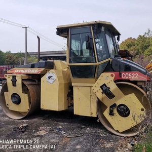 Sweden imported Used Dynapac CC522 Vibratory Smooth Drum <b>Roller</b> - Product Image 3