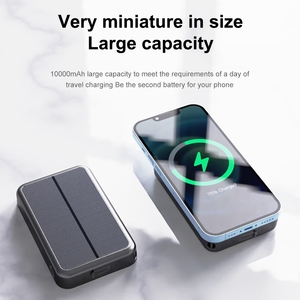 2025 solarflow MAG 10000mAh พาวเวอร์แบงค์แบบแม่เหล็กชาร์จเร็ว PD 20W สำรองพลังงานแสงอาทิตย์สำหรับ iPhone 16/15/14 - Product Image 5