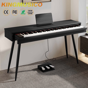 Piano numérique professionnel 88 touches lestées, Hot Sale, France Dream Chip, double Bluetooth, <span class=keywords><strong>MIDI</strong></span>/USB, HIFI, <span class=keywords><strong>clavier</strong></span> à marteaux lourds - Product Image 1