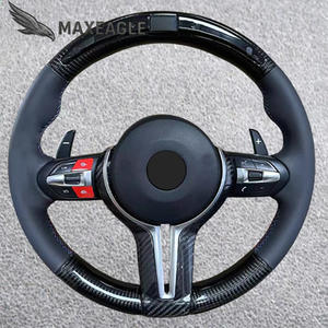 Carbon Fiber stuurwiel voor BMW F30 F10 E90 E70 E71 F35 F22 F18 E46 E36 E60 M3 M4 M5 <span class=keywords><strong>M</strong></span> Sportwagen stuurwiel - Product Image 3