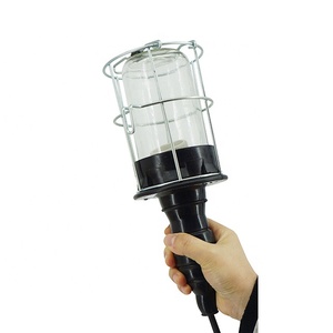 Tay Cầm Cao Su Di Động E27 Đui Đèn Max 60W Làm Việc Với Vỏ Dây Sắt - Product Image 2